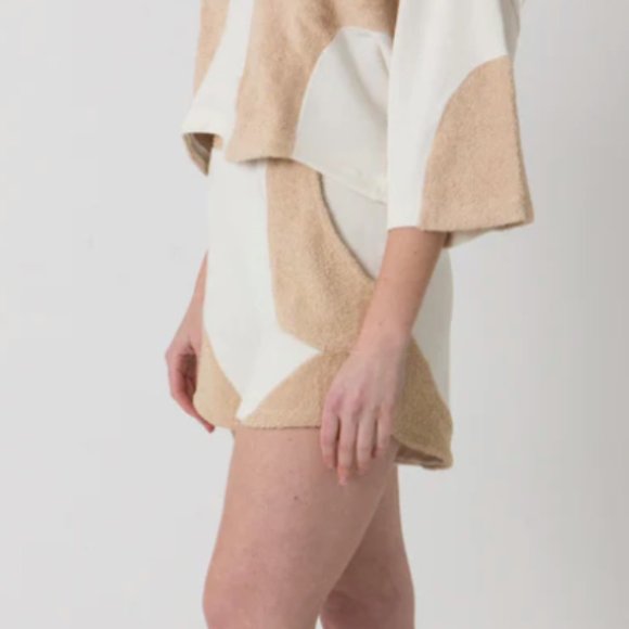 NWT PASTICHE Terry Towel Short Size Small - Picture 2 of 10